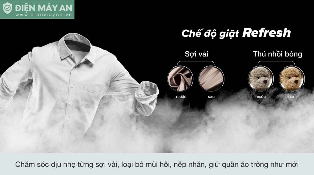 Máy giặt Aqua Inverter 8.5 kg AQD-A852J BK